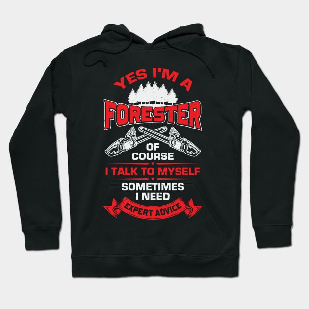Yes I'm A Forester Gift Hoodie by Dolde08